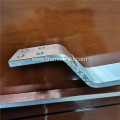 Composite copper clad aluminum panel for battery